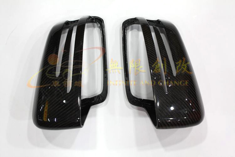 Mercedes C class A, class B E GLK C180C200C260C63E260W204 carbon fiber rear view mirror shell